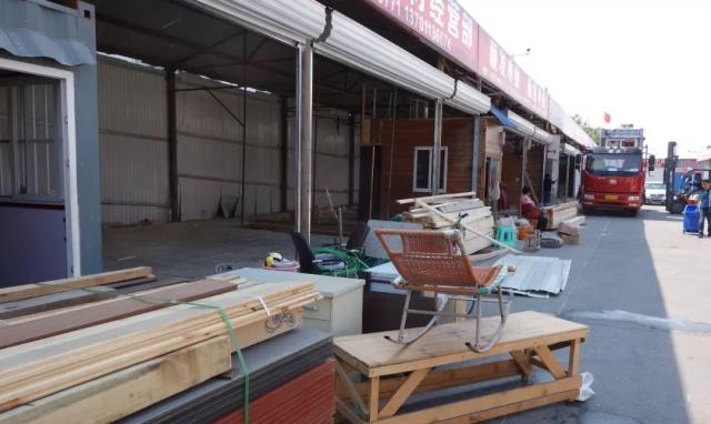 北京双动脉 三间房D区拆除信号与管庄建材市场的世纪搬迁